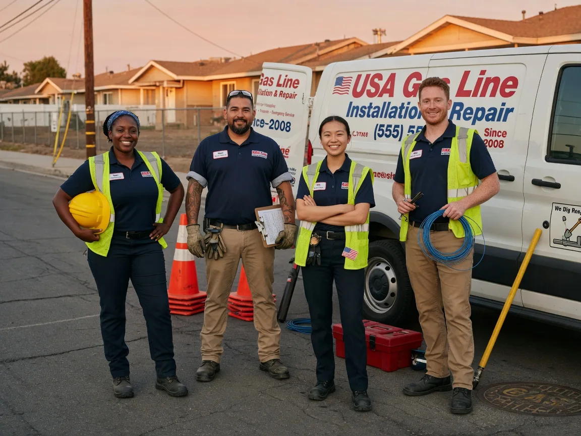 Gas Line Installation company in Calmar, IA